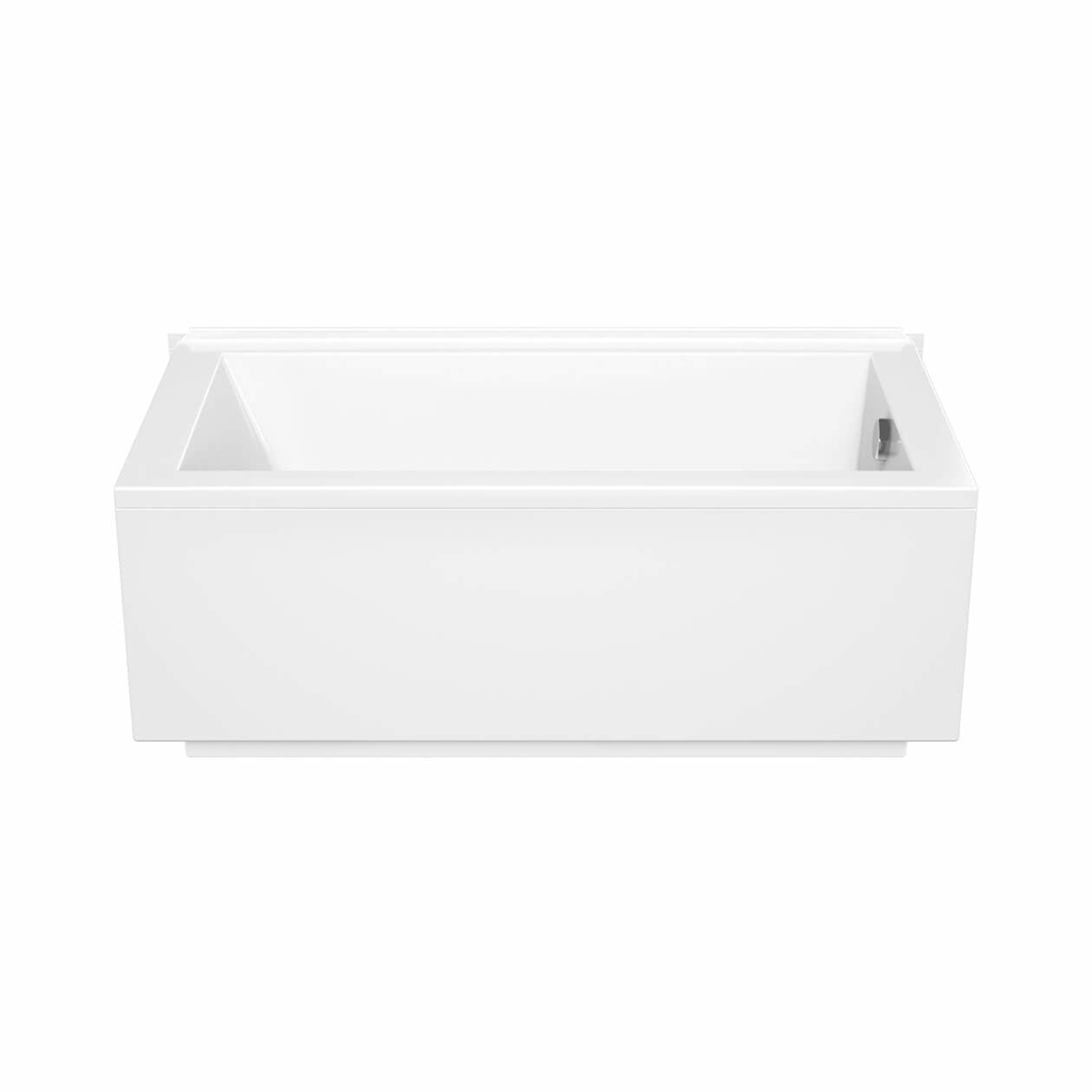ModulR 6032 (Without Armrests) Acrylic Corner Right Left-Hand Drain Bathtub in White