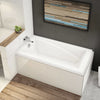 ModulR 6032 IF (With Armrests) Acrylic Corner Left Left-Hand Drain Bathtub in White