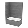 ModulR 6032 IF (With Armrests) Acrylic Corner Left Left-Hand Drain Bathtub in White