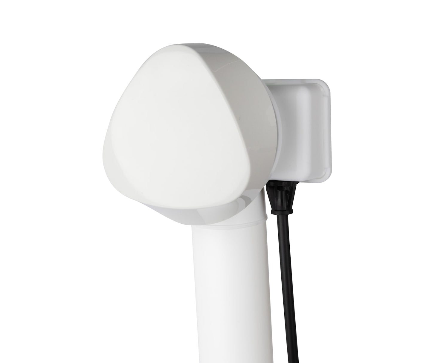 Rotary Turn Cable-Operated Waste and Overflow, 33 in. Cable, Complete Kit in White