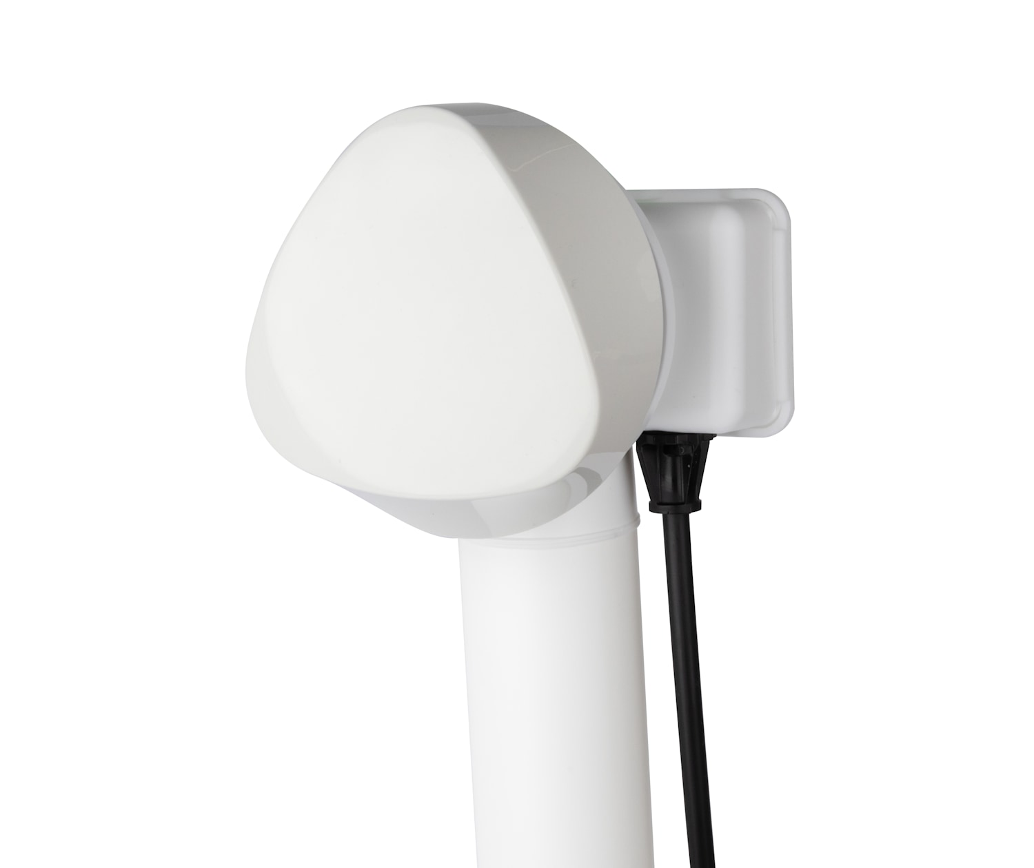 Rotary Turn Cable-Operated Waste and Overflow, 33 in. Cable, Complete Kit in White