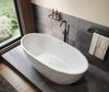 Maax Fura 6732 Acrylic Freestanding Center Drain Bathtub #107826/7 - Golzar Home