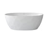 Maax Fura 6732 Acrylic Freestanding Center Drain Bathtub #107826/7 - Golzar Home