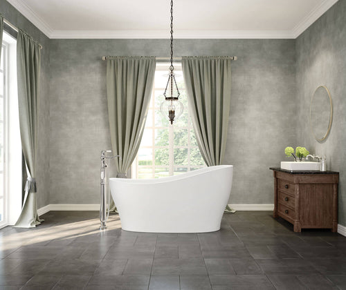 Maax Joan 6132 Acrylic Freestanding End Drain Bathtub #106387 - Golzar Home