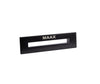 Linear Overflow Metal Trim in White
