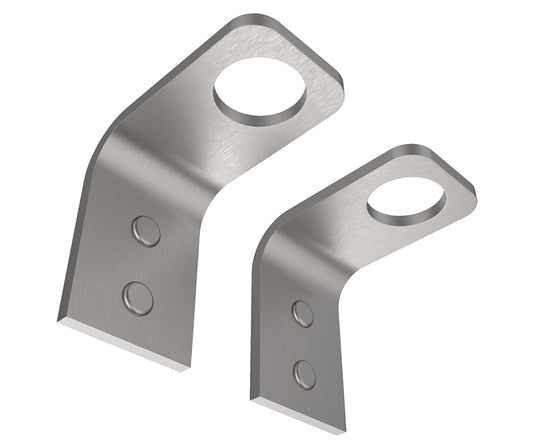Manhattan Bottle Holder - Pack of 2 in Brushed Chrome