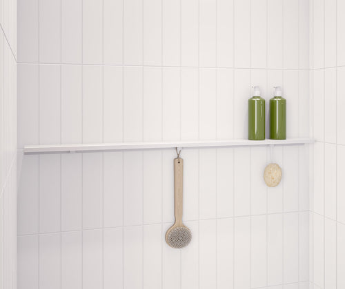 Manhattan 45 in. Long Shelf in Matte White