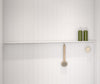 Manhattan 57 in. Long Shelf in Matte White