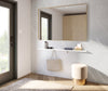 Manhattan 57 in. Long Shelf in Matte White