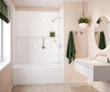 Manhattan 57 in. Long Shelf in Matte White