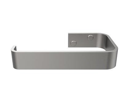Manhattan Toilet Paper Holder in Brushed Chrome