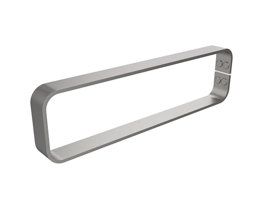 Manhattan Vertical Hand Towel Holder in Brushed Chrome