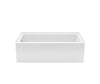 Maax Rubix 6032 Afr Acrylic Alcove Left/Right Drain Bathtub #105704 - Golzar Home