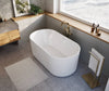 Maax Tori 6732 Acrylic Freestanding Center Drain Bathtub #107830/1 - Golzar Home