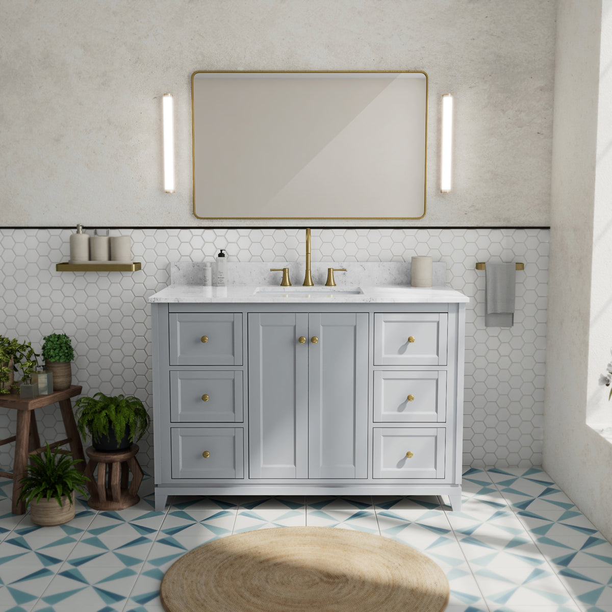 Vanuria 48 in. Vanity