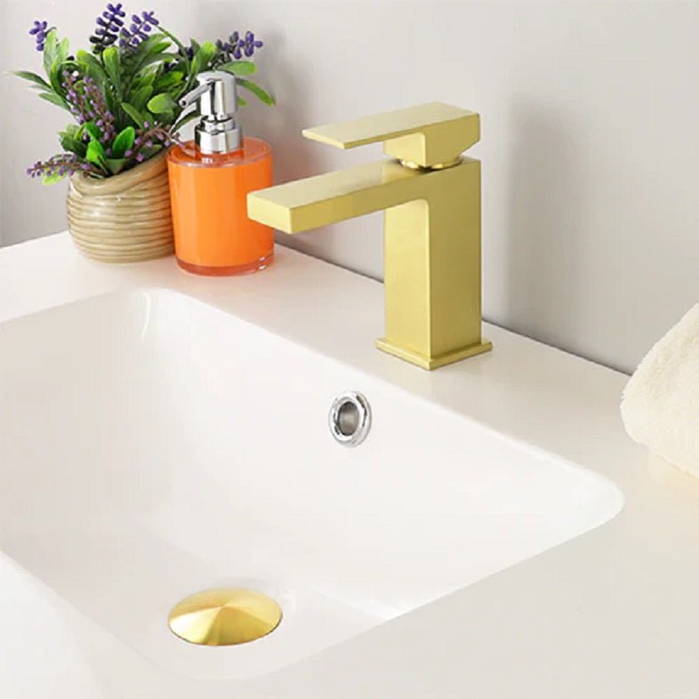 MADISON Single Hole Bathroom Faucet - F11123 - Golzar Home