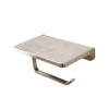 Madison Toilet Paper Single Holder With Shelf - Golzar Home