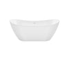 Maax Mirella Acrylic Center Drain In With Skirt 67 x 29-Inch Freestanding Bathtub