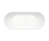 Maax Mirella Acrylic Center Drain In With Skirt 67 x 29-Inch Freestanding Bathtub