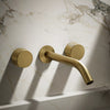 Components® Wall-mount bathroom sink faucet Oyl handle trim