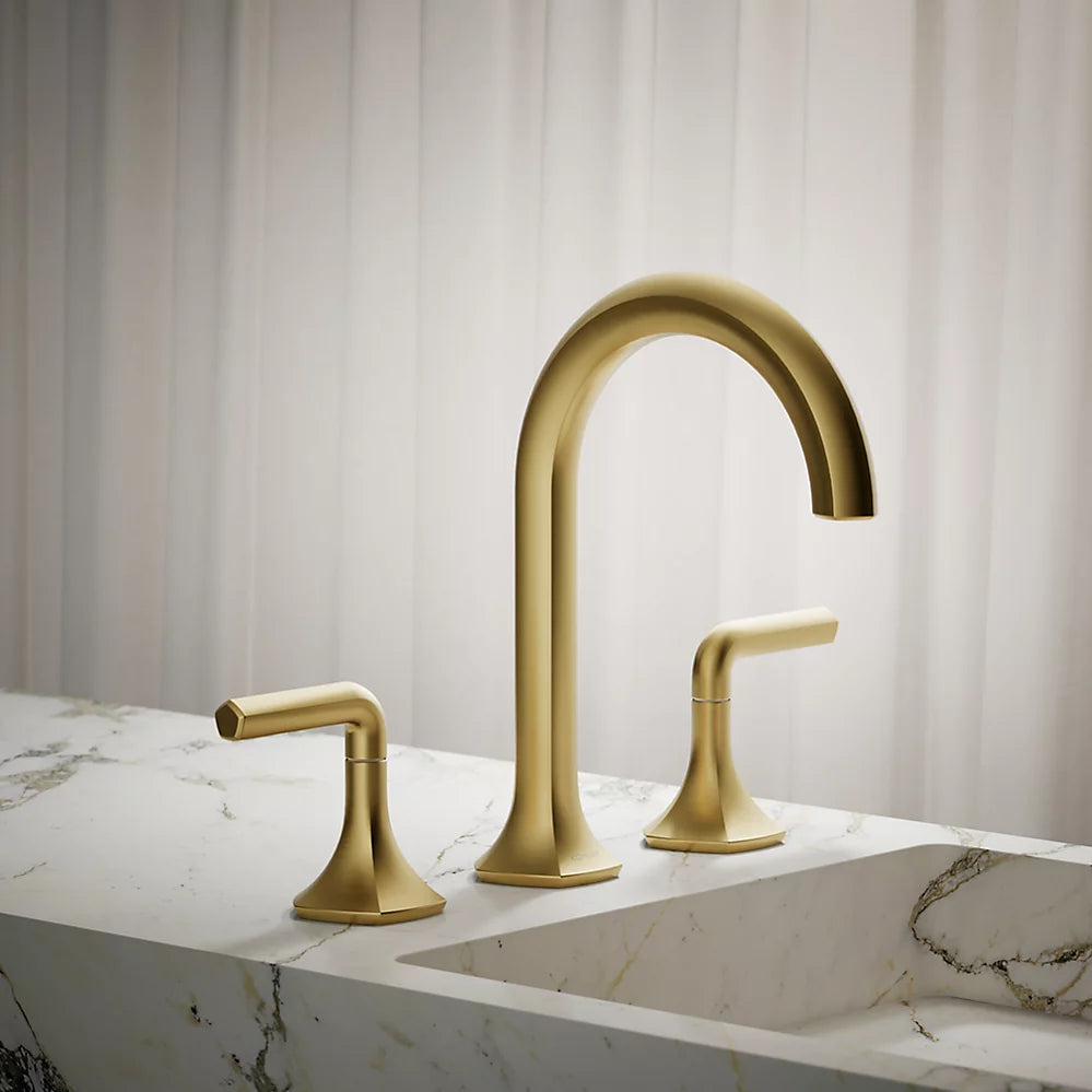 Occasion® Bathroom sink faucet spout with Cane design, 0.5 gpm