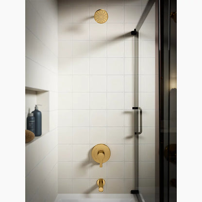 Elate® Rite-Temp® bath and shower trim kit with push-button diverter, 1.75 gpm