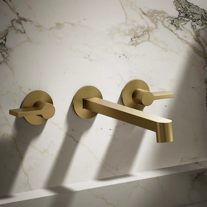 Components® Wall-mount bathroom sink faucet spout with Row design, 1.2 gpm