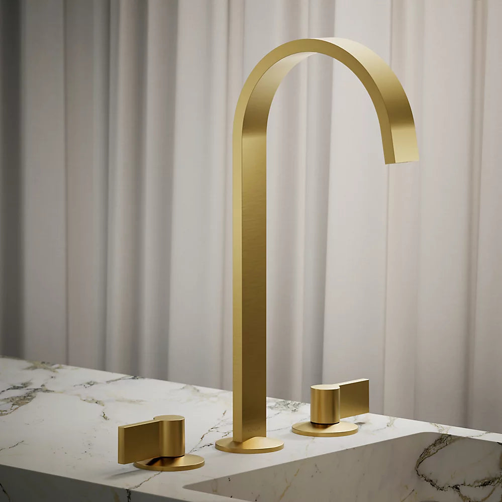 Components® Bathroom sink faucet spout with Ribbon design, 1.2 gpm