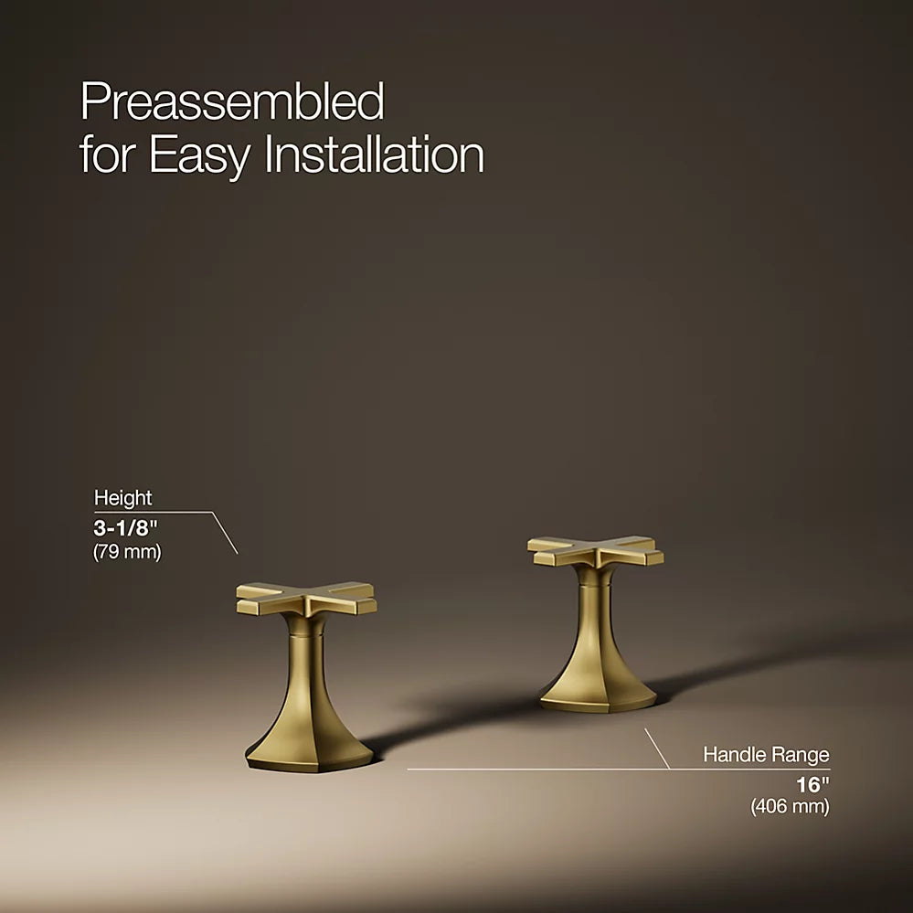 Occasion® Cross bathroom sink faucet handles