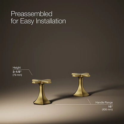 Occasion® Cross bathroom sink faucet handles