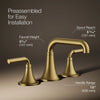 Tone™ Widespread bathroom sink faucet, 0.5 gpm