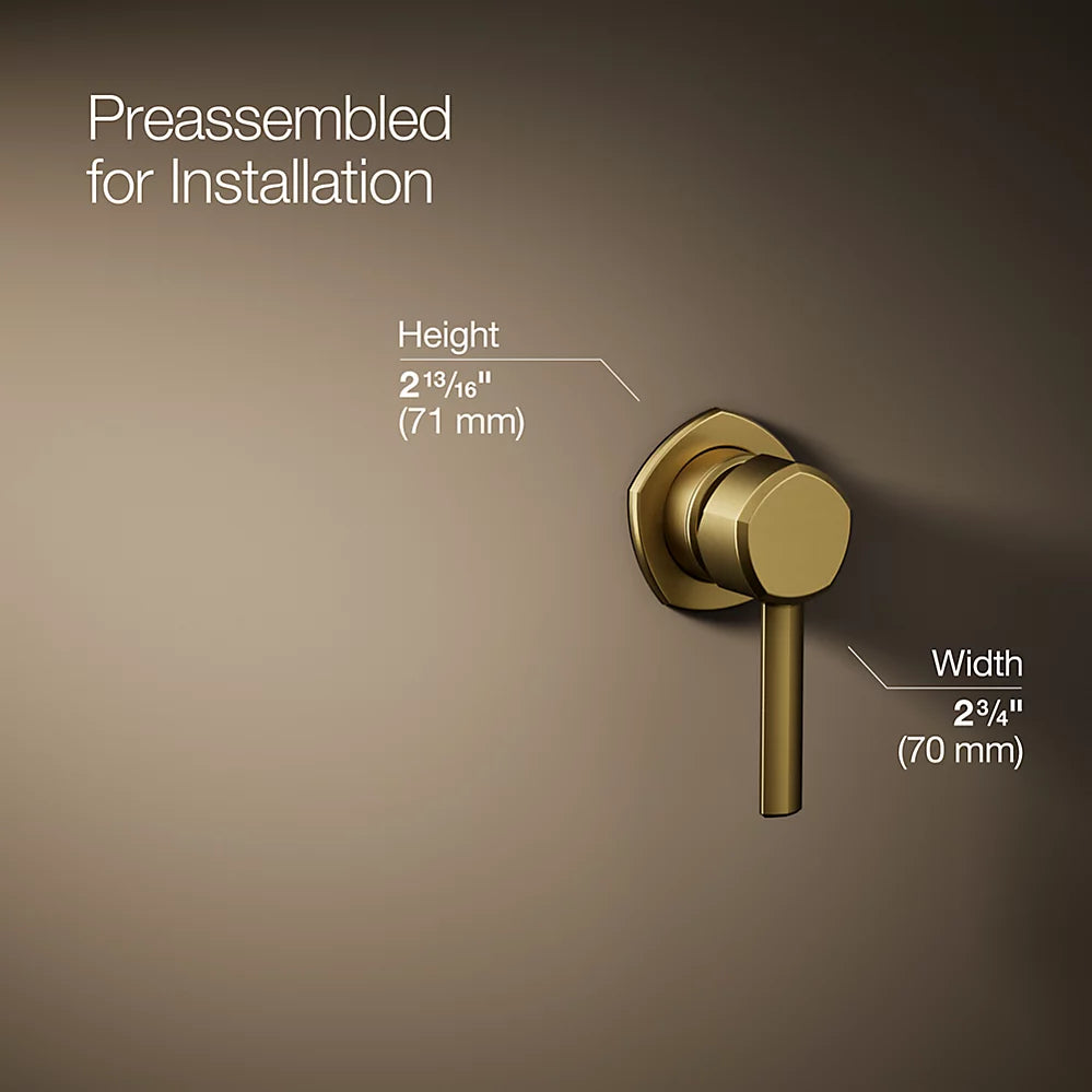 Occasion® Wall-mount bathroom sink faucet handle
