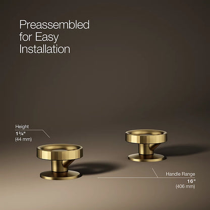 Components® Industrial bathroom sink faucet handles