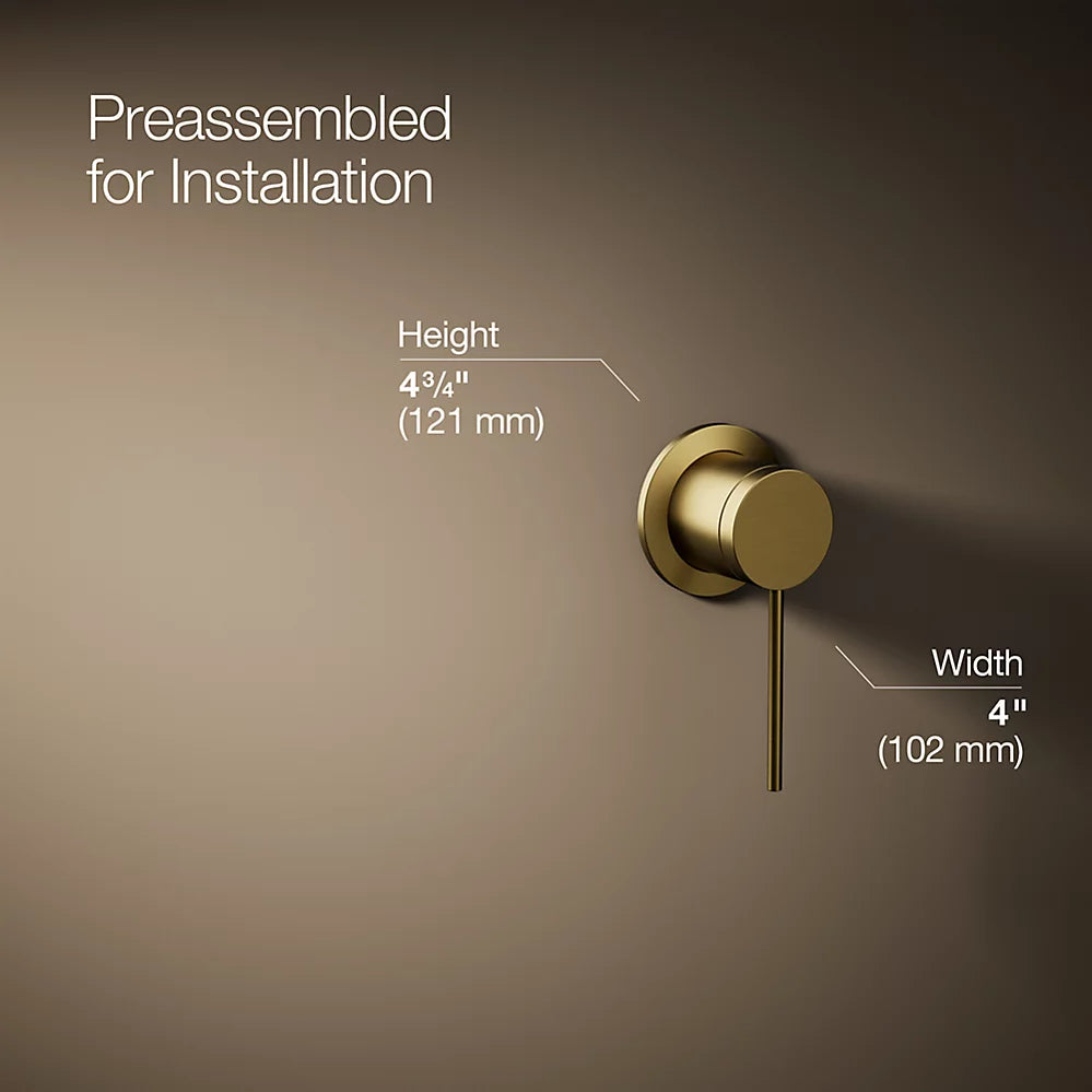 Components® Wall-mount bathroom sink faucet handle