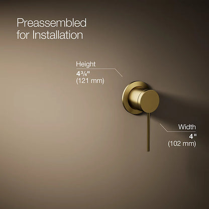 Components® Wall-mount bathroom sink faucet handle