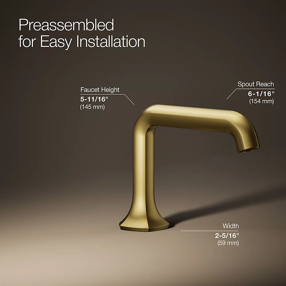 Occasion® Bathroom sink faucet spout with Straight design, 1.2 gpm