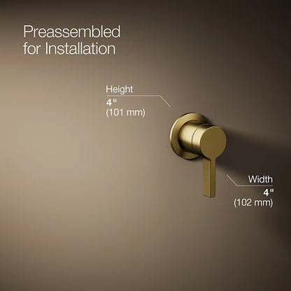 Kohler Components® Wall-mount bathroom sink faucet handle only