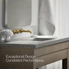 Tone™ Wall-mount bathroom sink faucet trim, 1.2 gpm