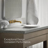 Riff® Wall-mount bathroom sink faucet trim, 1.2 gpm