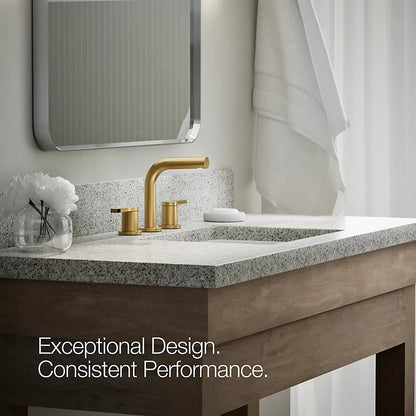 Elate® Widespread bathroom sink faucet, 1.0 gpm