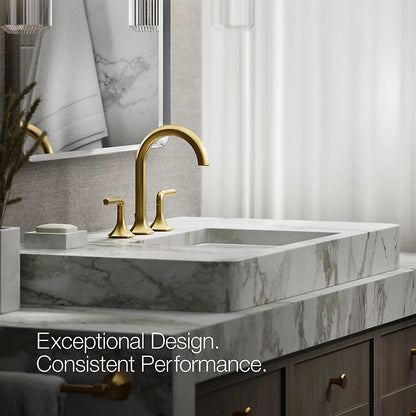 Occasion® Bathroom sink faucet spout with Cane design, 0.5 gpm