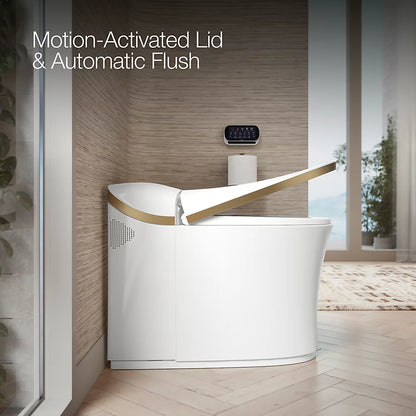 Eir® One-piece elongated smart toilet, dual-flush