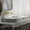 Occasion® Wall-mount bathroom sink faucet Lever handle trim, 1.2 gpm
