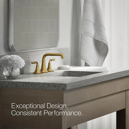 Tone™ Widespread bathroom sink faucet, 0.5 gpm