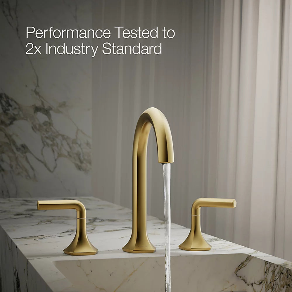 Occasion® Bathroom sink faucet spout with Cane design, 0.5 gpm