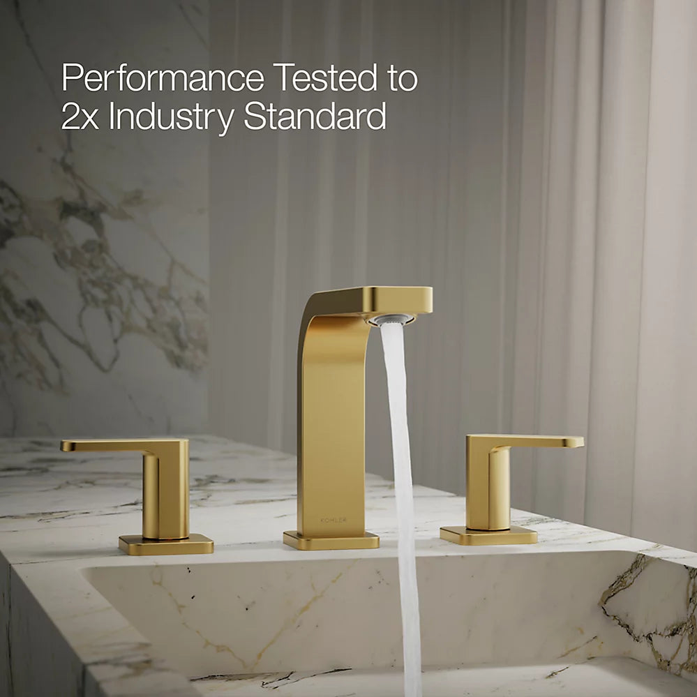 Parallel® Widespread bathroom sink faucet, 1.0 gpm