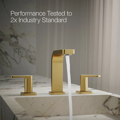 Parallel® Widespread bathroom sink faucet, 1.0 gpm