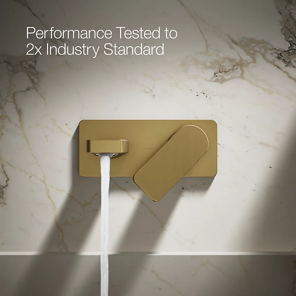 Parallel® Wall-mount single-handle bathroom sink faucet, 1.2 gpm