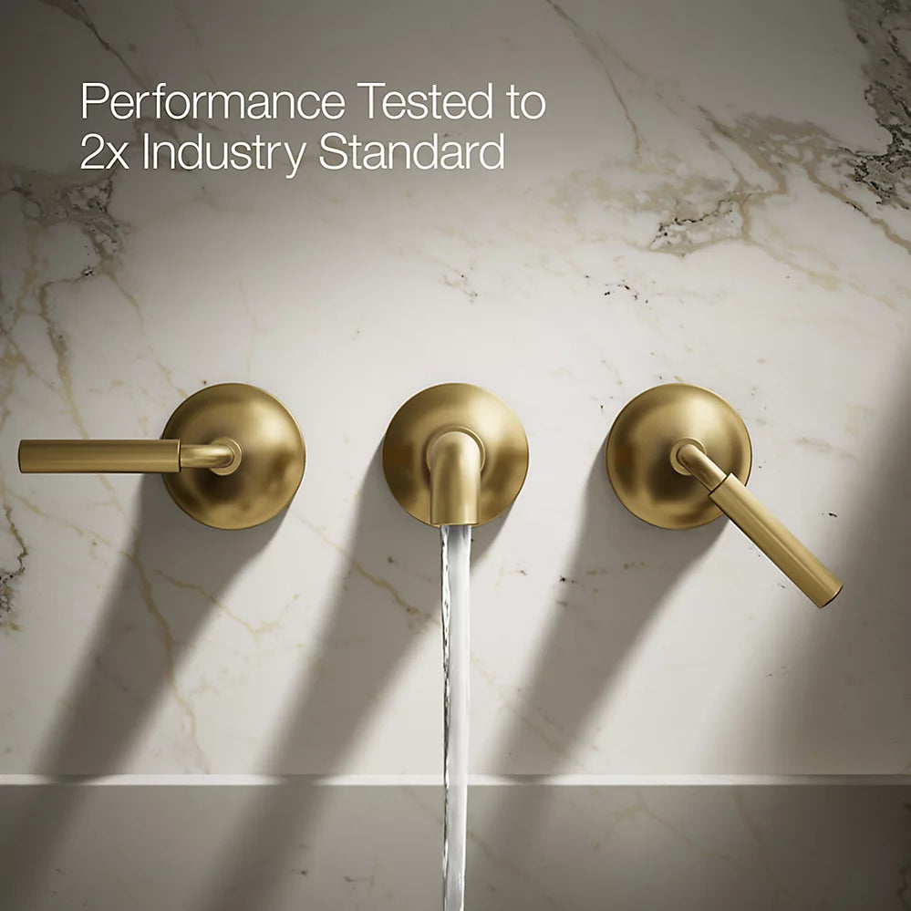 Tone™ Wall-mount bathroom sink faucet trim, 1.2 gpm