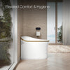 Eir® One-piece elongated smart toilet, dual-flush